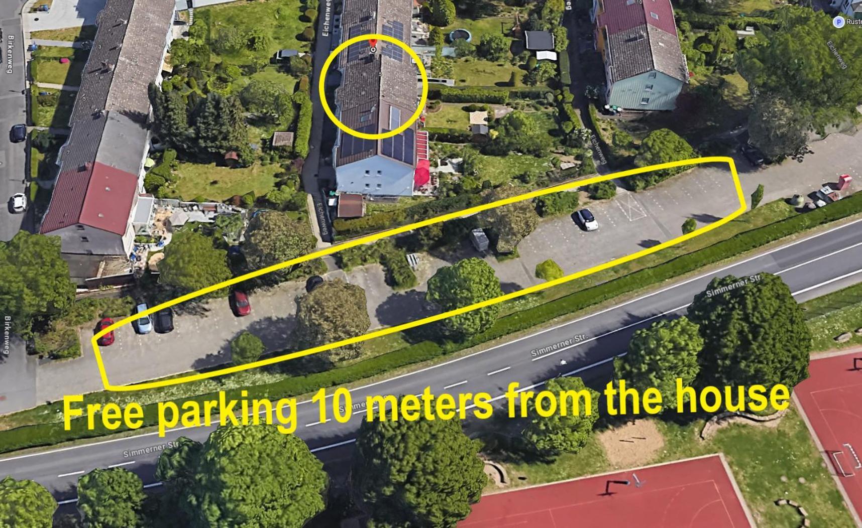 Koblenzliebe Rhein Ferienwohnung 3-Zimmer Garten Parking Koblenz  Buitenkant foto