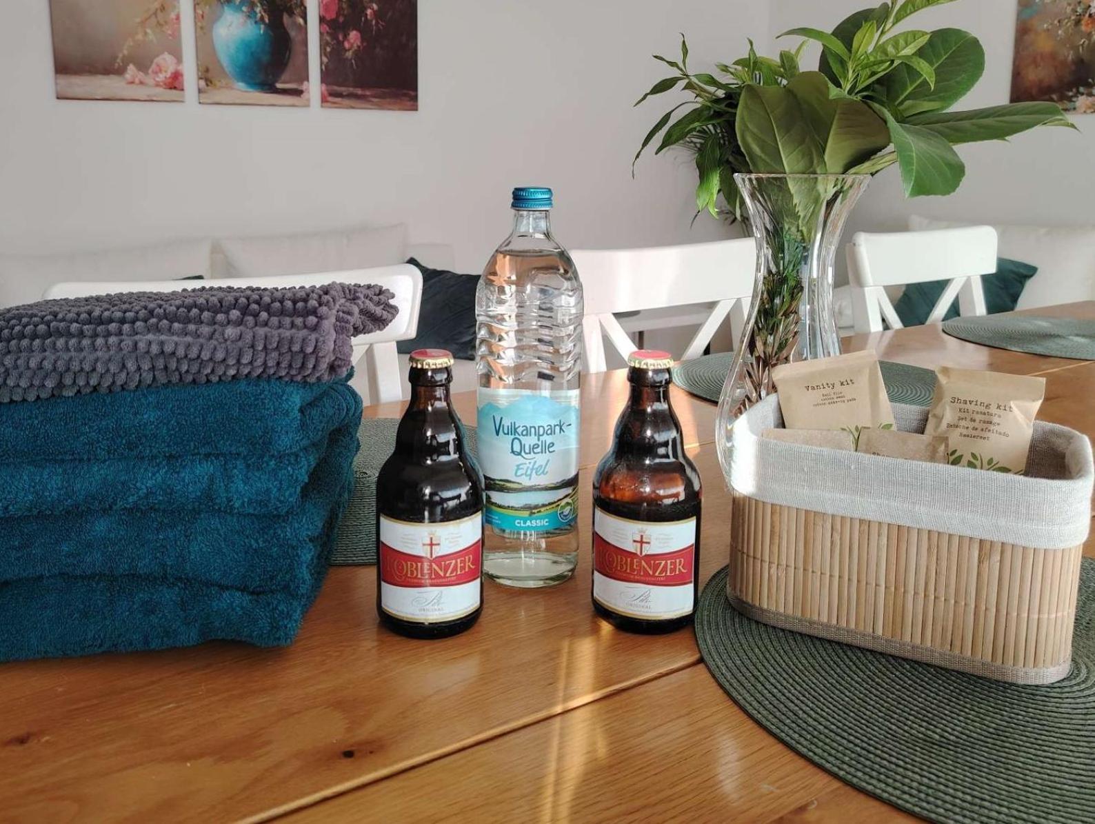 Koblenzliebe Rhein Ferienwohnung 3-Zimmer Garten Parking Koblenz  Buitenkant foto